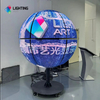 Mechanical telescopic ball Creative led display Kinetic LED sphere screen