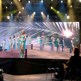 100sqm used for Miss Slovenia For Miss World 2017