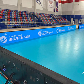  Case study of Indoor Basketball Court Perimeter P4mm LED Screen 