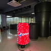 Creative Advertising Flexible Curved LED Display Customized Can Coca-Cola Pepsi LED Display