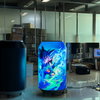 Creative Advertising Flexible Curved LED Display Customized Can Coca-Cola Pepsi LED Display