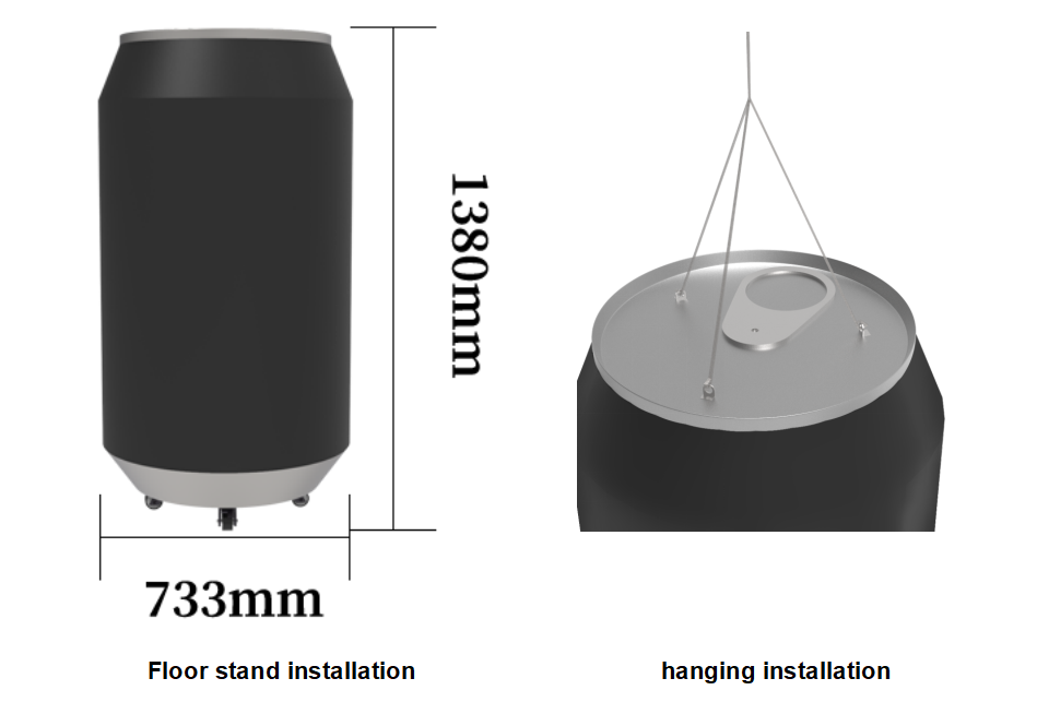 Can LED display