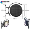 Outdoor Dduble Side P4.6 LED Round Shape Display Shop Logo Advertising Signage LED Stores Logo Display